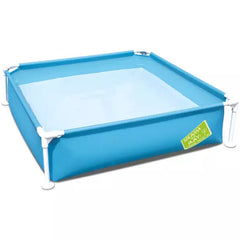 Pisina pentru copii Bestway, My First Frame Pool, 122 x 122 x 30.5 cm