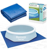 Covoras suport protectie pentru piscina, dimensiuni 488x488cm