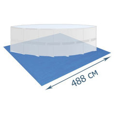 Covoras suport protectie pentru piscina, dimensiuni 488x488cm