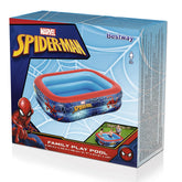 Piscina copii gonflabila 98011 de familie, Bestway, Dreptunghiular, Model Spider-Man, 2.00 m x 1.46 m x 48 cm, Multicolor