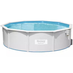 Piscina cu Cadru Metalic, Panouri PVC si Pompa de Filtrare Bestway Hydrium 4.60m x 1.20m, 56384