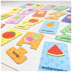 Puzzle cu fructe si legume, Galt, JGC1105599