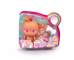 Bebelus The Mini Bellies Mini pinky Twink fetita cu par galben 15539-29662