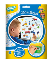 Set de creatie Totum - Stickere reutilizabile pentru geam, Ferma, TOT 025417