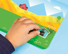 Set de creatie Totum - Stickere reutilizabile pentru geam, Ferma, TOT 025417