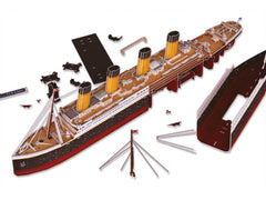 Macheta Revell RMS Titanic - Editie Led- Puzzle 3D Cu Lighting Rev00154