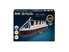 Macheta Revell RMS Titanic - Editie Led- Puzzle 3D Cu Lighting Rev00154