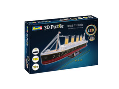 Macheta Revell RMS Titanic - Editie Led- Puzzle 3D Cu Lighting Rev00154