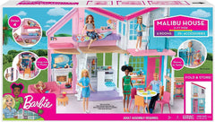 Casuta de papusi Barbie cu mobilier, MTFXG57