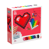 Puzzle cu numere Plus Plus Inima 250 piese 3911