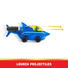 Vehicule tematice Paw Patrol, Aqua Pups, Chase`s shark vehicle, 20139007