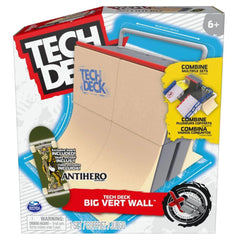 Set mini skateboard cu rampa, Tech Deck Xconnect, Big Vert Wall, 20139395
