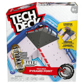 Set mini skateboard cu rampa, Tech Deck Xconnect, Pyramid Point, 20139396