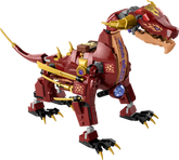 LEGO® Ninjago - Dragonul de lava transformator cu val de caldura 71793, 479 piese