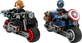 LEGO Marvel, Motocicletele lui Black Widow si Captain America, 76260