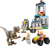 LEGO® Jurassic World - Evadarea unui Velociraptor 76957, 137 piese