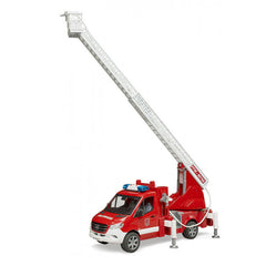 Camion de pompieri Mercedes-Benz Sprinter cu scara si baliza - Bruder 2673