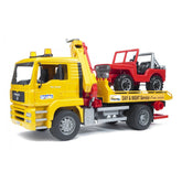 Masina de tractare MAN TGA + JEEP - Bruder 2750