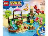 LEGO® Sonic - Insula lui Amy pentru salvarea animalelor 76992, 388 piese