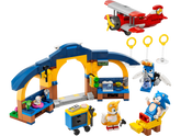 LEGO® Sonic - Atelierul lui Tails si avion Tornado 76991, 376 piese