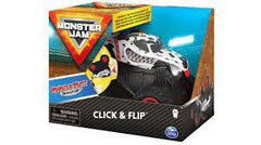 Masinuta Monster Jam Click Flip, Dalmatian, Scara 1:43, 12 cm