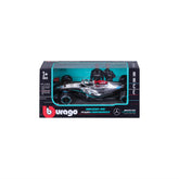 Macheta masinuta Bburago F1 Mercedes AMG F1W13 e Performance PETRONAS, 18-38165-38065