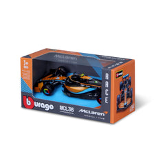 Macheta Masinuta Bburago 1:43 McLaren MCL36 F1 Australian GP #4 Lando Norris 18-38163-38063R