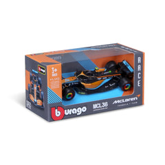 Macheta Masinuta Bburago 1:43 McLaren MCL36 F1 Australian GP #4 Lando Norris 18-38163-38063R