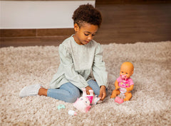 Papusa bebelus Nenuco cu catelusul ei, 700017204