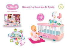 Papusa bebelus Nenuco si patutul ei cu lumini si sunete, 700017203