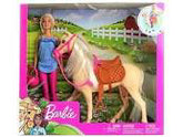 Set de joaca Barbie - Papusa si cal