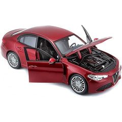 Macheta Masinuta Bburago 1:24 Star Alfa Romeo Giulia Rosu, 21080