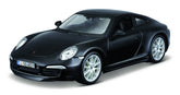 Macheta masinuta Bburago scara 1/24 Porsche 911 Carrera S Negru, 21065