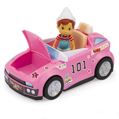 Masina si figurina Pinocchio si prietenii de aventura cu figurina Pinocchio de 10cm FAPNH04000/P