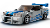 LEGO® Speed Champions - Nissan Skyline GT-R (R34) Mai furios, mai iute 76917, 319 piese