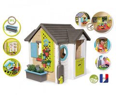 Casuta pentru copii Smoby - Garden house, cu accesorii 810405
