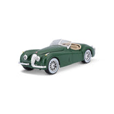 Machete Masinuta Bburago 1:24 Jaguar XK 120 Roadster Verde, BB20001B-22018