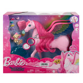 Barbie A Touch Of Magic Pink Pegasus cu lumini si sunete, MTHLC40