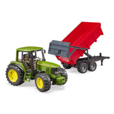 Jucarie Bruder Utilaj Tractor Bruder - John Deere 6920 cu Remorca Basculabila, BR02057