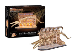 Revell Modele Functionale Din Lemn Pentru Asamblare Tiny Adventures - Natural Museum Blue Whale Rev00620