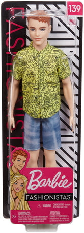 PAPUSA BAIAT FASHIONISTAS CU PANTOLONI BLUEJEANS SCURTI