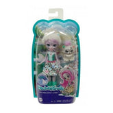 ENCHANTIMALS PAPUSI SI ANIMALUTE SYBILL SNOW LEOPARD & FLAKE