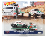 HOT WHEELS TRANSPORTATOR WIDE OPEN CU MASINUTA VOLKSWAGEN BAJA BUG SCARA 1:64