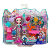 ENCHANTIMALS SET PAPUSA CU MOBILIER OCEAN KINGDOM