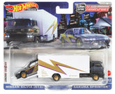 HOT WHEELS TRANSPORTATOR SAKURA SPRINTER CU MASINUTA NISSAN SILVIA SCARA 1:64