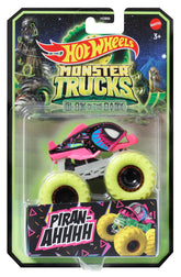 HOT WHEELS MONSTER TRUCK GLOW IN THE DARK MASINUTA PIRAN-AHHHH SCARA 1:64