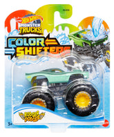 HOT WHEELS MONSTER TRUCK CAMION RODGER DODGER CU CULORI SCHIMBATOARE SCARA 1:64