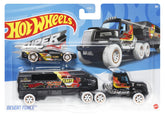 SET CAMION SI MASINA SPORT HOT WHEELS DESERT FORCE