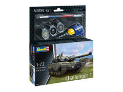 Vehicul Militar Revell Model Set Challenger 1 Scara 1:72 Rev63365