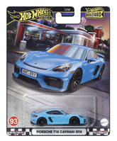 HOT WHEELS BOULEVARD MASINUTA METALICA PORSCHE 718 CAYMAN GT4 SCARA 1:64